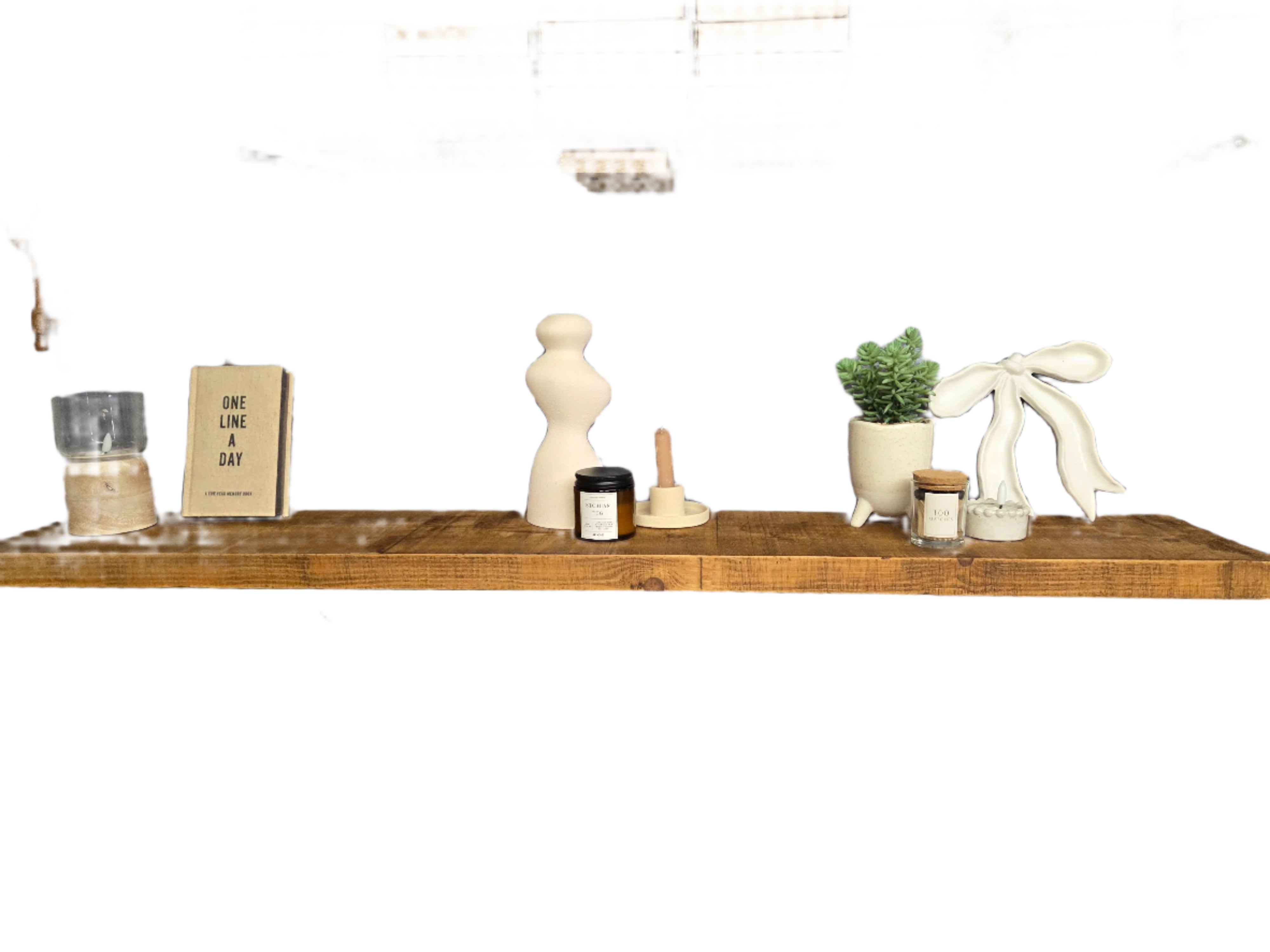 Rustic floating shelf – Real Beams
